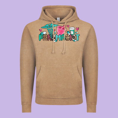 Pharmacist Vintage Hoodie Designed By Maliassmallbusiness