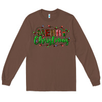 Chestnut merry christmas Long Sleeve Tee - BundleAndBundleShop