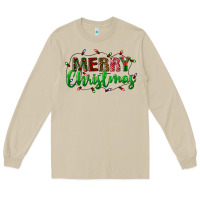 Mushroom merry christmas Long Sleeve Tee - BundleAndBundleShop