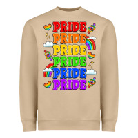 Mushroom rainbow pride celebration Heavyweight Sweatshirt - LillyAllenDesigns