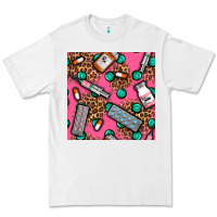 White Medicines And Pills Seamless Pattern Premium Tee - BundleAndBundleShop