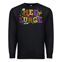 Black Mardi Gras Med Surge Premium Sweatshirt - HowdyJamesFarm