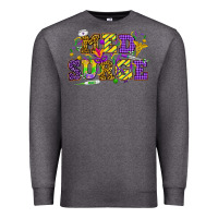 Charcoal Heather Mardi Gras Med Surge Premium Sweatshirt - HowdyJamesFarm