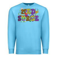 Ocean Blue Mardi Gras Med Surge Premium Sweatshirt - HowdyJamesFarm