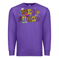 Purple Mardi Gras Med Surge Premium Sweatshirt - HowdyJamesFarm