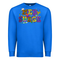True Royal Mardi Gras Med Surge Premium Sweatshirt - HowdyJamesFarm