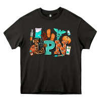 Asphalt lpn fall nurse with Heavy Core Tee - AdoDesignShop