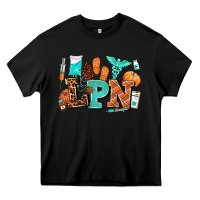 Black lpn fall nurse with Heavy Core Tee - AdoDesignShop