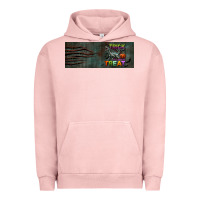 Pigment Salmon trick rawr treat 11 oz mug Urban Hoodie - BundleAndBundleShop