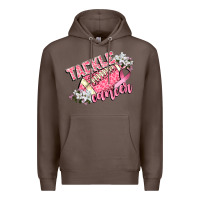 Coffee tackle cancer Premium Hoodie - CowGirlArtShop