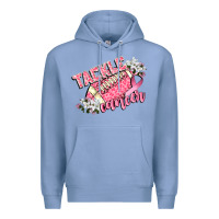 Colony Blue tackle cancer Premium Hoodie - CowGirlArtShop