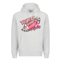 Dove Grey tackle cancer Premium Hoodie - CowGirlArtShop