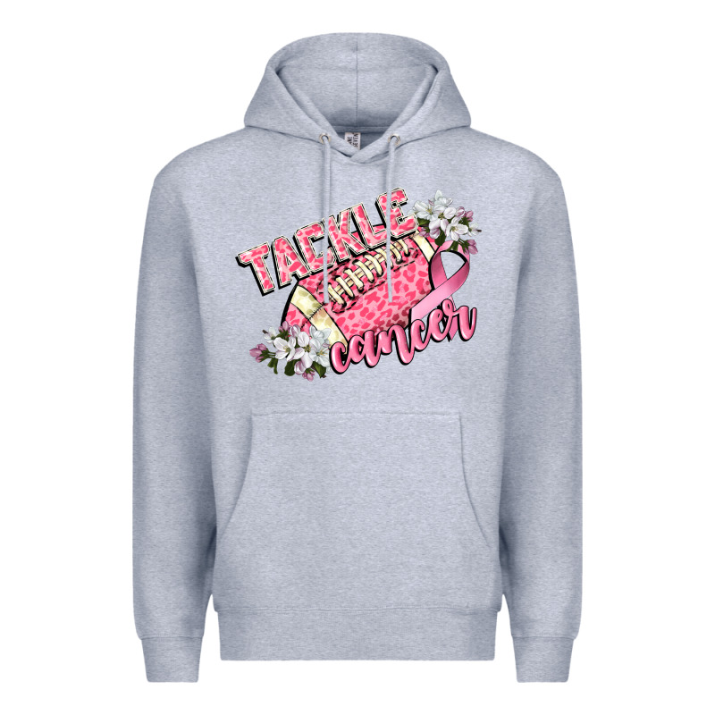 Tackle Cancer Premium Hoodie by CowGirlArtShop | Teevron