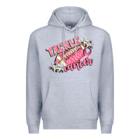 Heather Grey tackle cancer Premium Hoodie - CowGirlArtShop