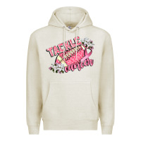 Oatmeal Heather tackle cancer Premium Hoodie - CowGirlArtShop