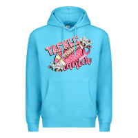 Ocean Blue tackle cancer Premium Hoodie - CowGirlArtShop