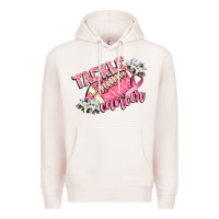 Pale Pink tackle cancer Premium Hoodie - CowGirlArtShop