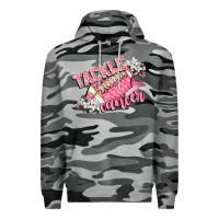 Slate Camo tackle cancer Premium Hoodie - CowGirlArtShop