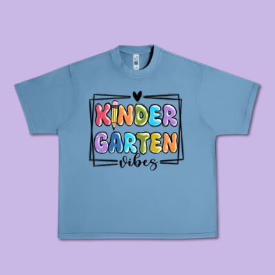 Kinder Garten Vibes Urban Heavy Tee Designed By Maliassmallbusiness