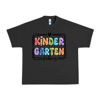 Pigment Black kinder garten vibes Urban Heavy Tee - MaliasSmallBusiness
