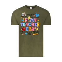 Vintage Olive in my teacher era Vintage Tee - MaliasSmallBusiness