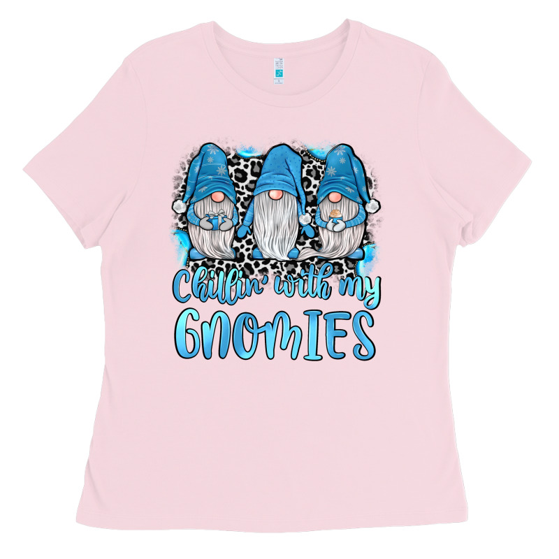 Chillin' With My Gnomies Ladies Tee by JahusDesignShop | Teevron