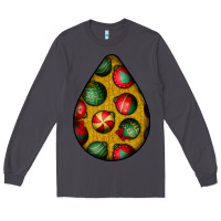 Smoke christmas  teardrop Long Sleeve Tee - BundleAndBundleShop