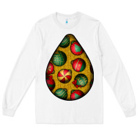 White christmas  teardrop Long Sleeve Tee - BundleAndBundleShop