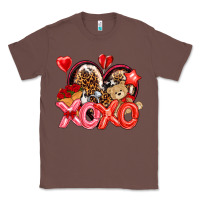 Chestnut xo xo with leopard and cowhide heart Classic Tee - NancyCooperArtShop