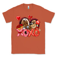 Copper xo xo with leopard and cowhide heart Classic Tee - NancyCooperArtShop