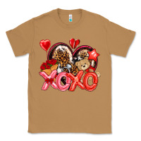 Toasted Coconut xo xo with leopard and cowhide heart Classic Tee - NancyCooperArtShop
