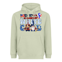 Matcha Red white cool with gnomies 4th of july Heavyweight Hoodie - HowdyJamesFarm