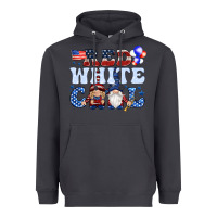 Red White Cool With Gnomies 4th Of July Heavyweight Hoodie | Teevron