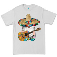 Dove Grey mexican gnomes guitar sombrero serape Premium Tee - Artiststas
