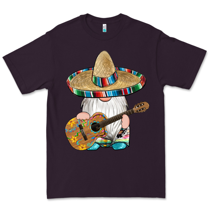 Mexican Gnomes Guitar Sombrero Serape Premium Tee by Artiststas | Teevron