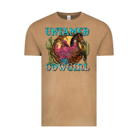 Vintage Camel untamed cowgirl Vintage Tee - NancyCooperArtShop