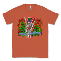 Copper punk rock Merry Christmas Classic Tee - CowhideDigitalArt