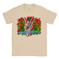 Mushroom punk rock Merry Christmas Classic Tee - CowhideDigitalArt