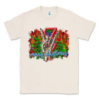 Natural punk rock Merry Christmas Classic Tee - CowhideDigitalArt