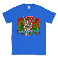 True Royal punk rock Merry Christmas Classic Tee - CowhideDigitalArt