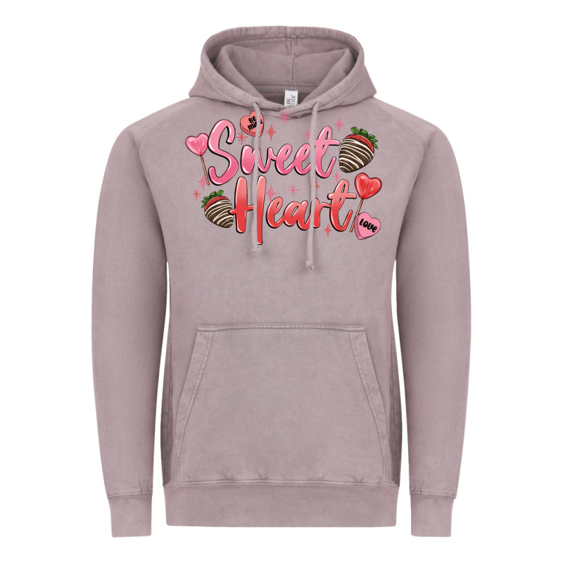 Sweet Heart Vintage Hoodie by MaliasSmallBusiness | Teevron