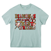 Arona diamonds are a girl's best friend baseball Heavy Core Tee - Jasminsmagicworld