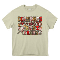 Mossy diamonds are a girl's best friend baseball Heavy Core Tee - Jasminsmagicworld