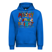 Cobalt Merry And Bright Urban Hoodie - FaDigitalArtStudio