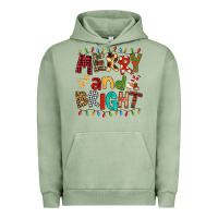 Pigment Oil Green Merry And Bright Urban Hoodie - FaDigitalArtStudio