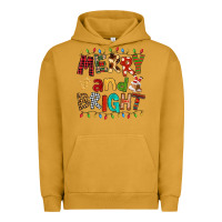 Pigment Peanut Butter Merry And Bright Urban Hoodie - FaDigitalArtStudio