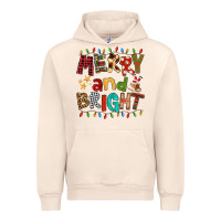 Sandshell Merry And Bright Urban Hoodie - FaDigitalArtStudio