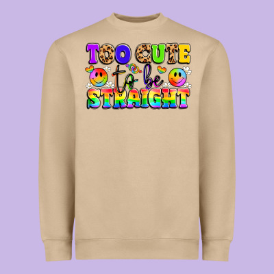 Cute And Colorful Pride Message Heavyweight Sweatshirt Designed By Lillyallendesigns