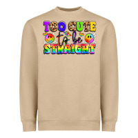 Mushroom cute and colorful pride message Heavyweight Sweatshirt - LillyAllenDesigns