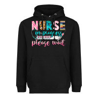 Black Nurse in progres Heavyweight Hoodie - CowGirlArtShop